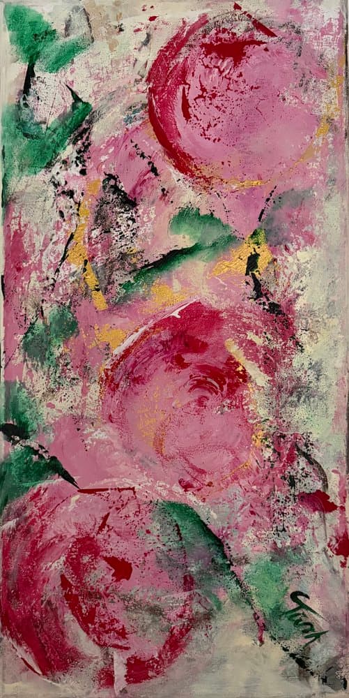 Ranunkeln S - Kunstwerk von Sabine Türk