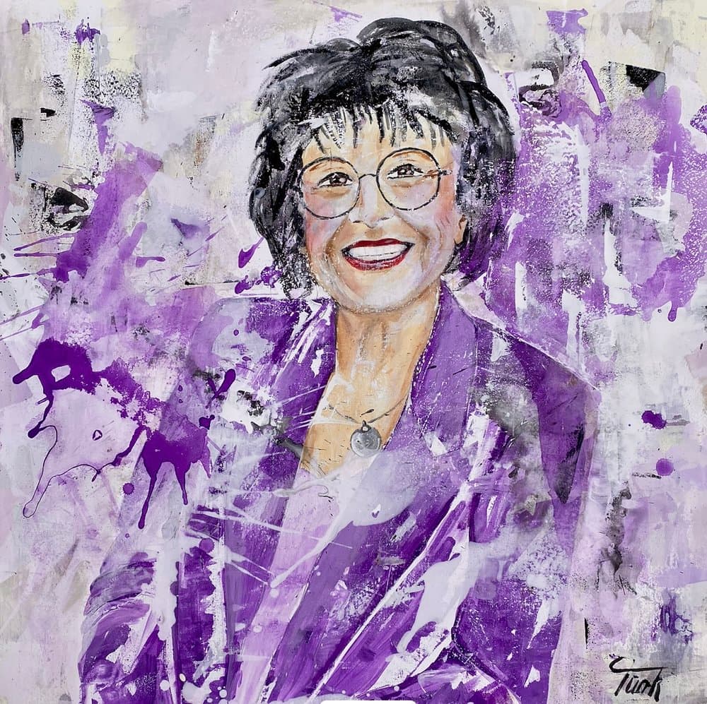 Sylvia - Kunstwerk von Sabine Türk