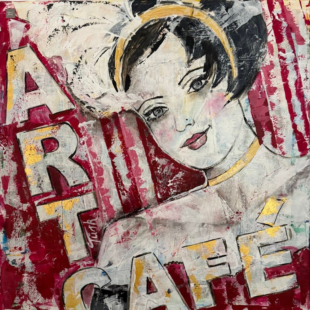 Art Cafe  - Kunstwerk von Sabine Türk