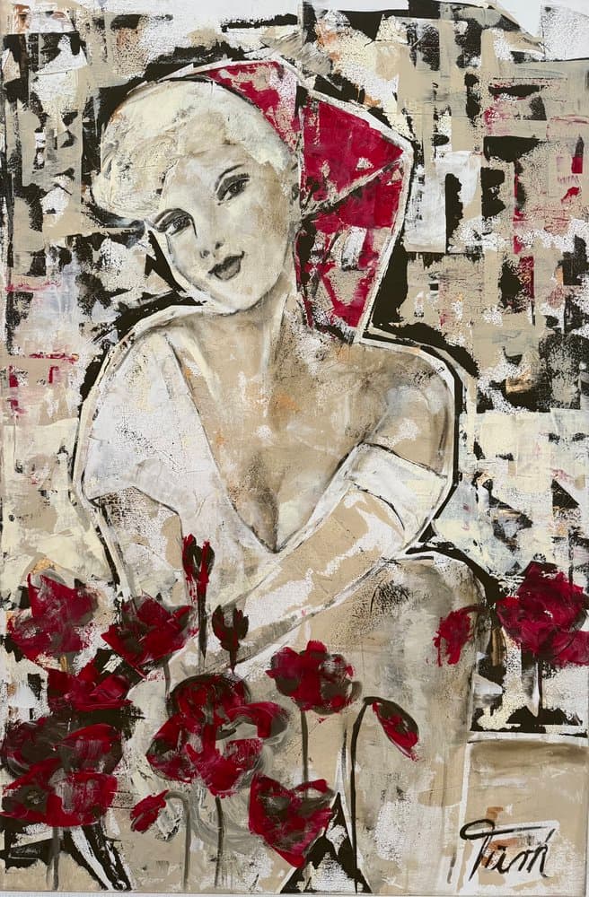 Die Gärtnerin - Kunstwerk von Sabine Türk