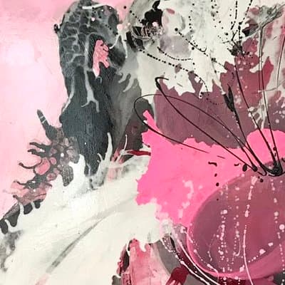 Abstrakt Rosa Pink 1 - Shop Bild 1