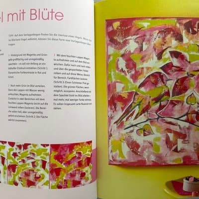 Vogel mit Blüte - Shop Bild 3