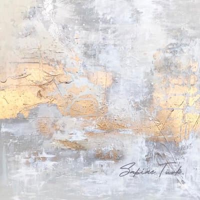 Abstrakt Gold und Sand - Shop Bild 1