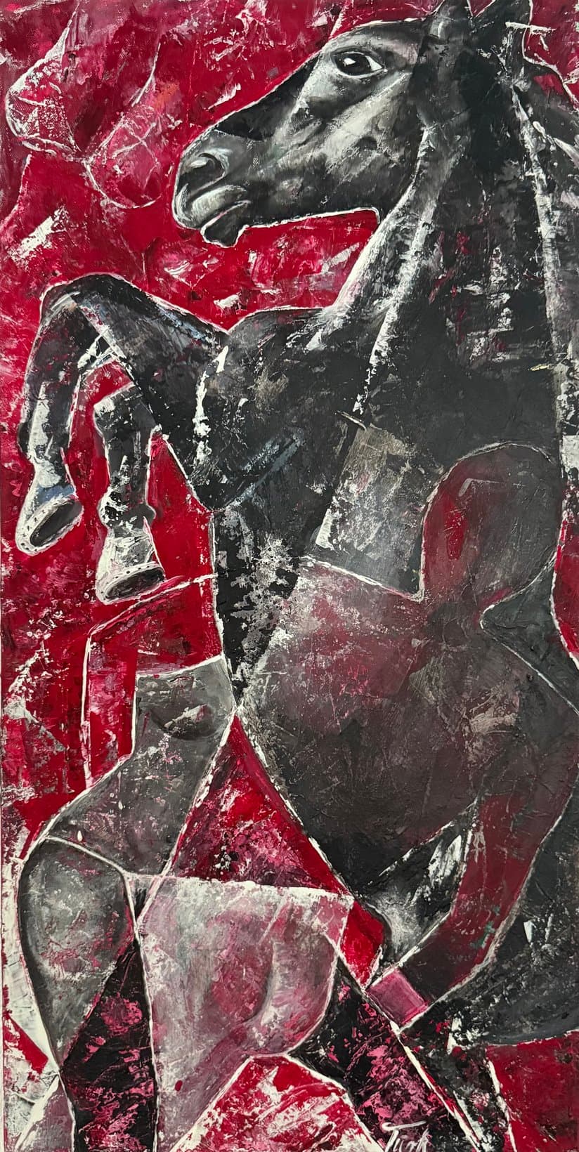 Leidenschaft - Kunstwerk von Sabine Türk